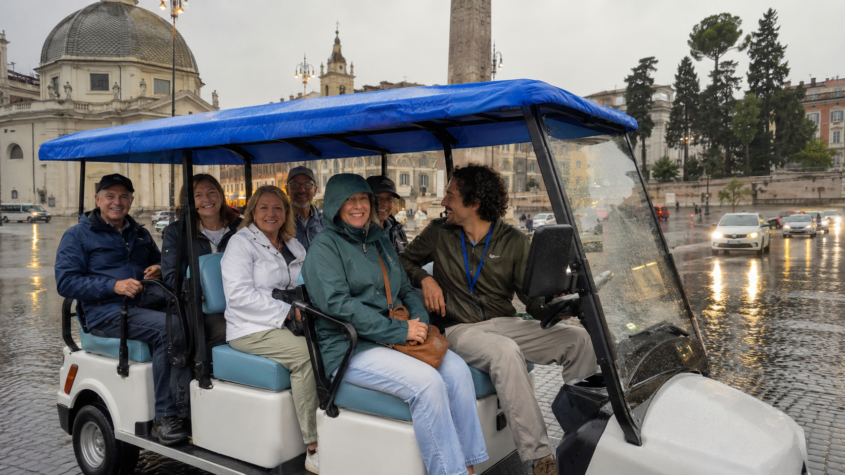 golf cart tour in rome - Aromatour 4