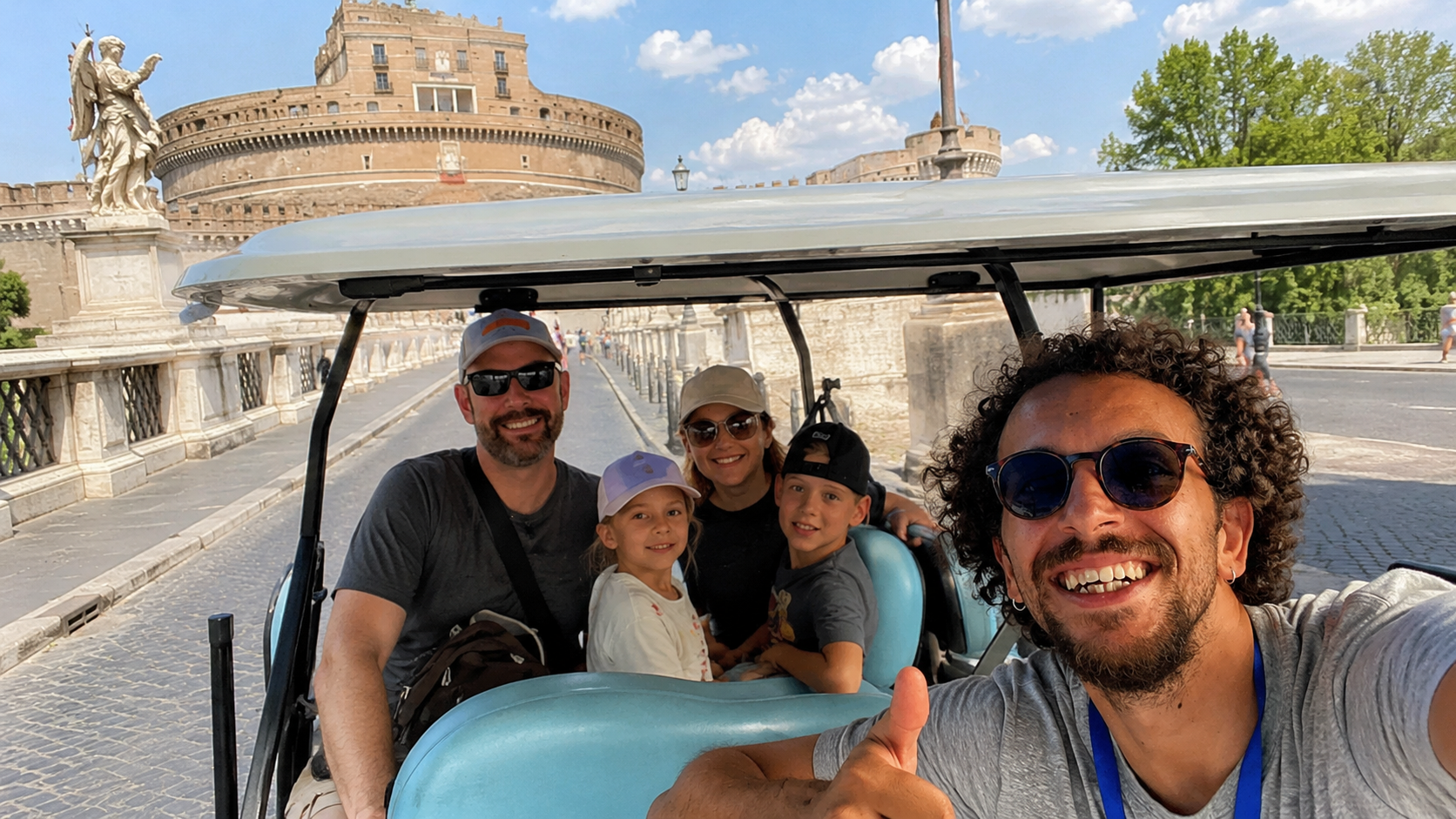 golf cart tour in rome - Aromatour 5