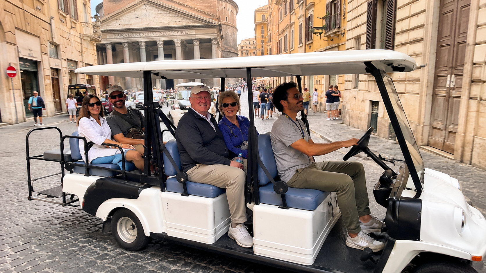 golf cart tour in rome - Aromatour 6
