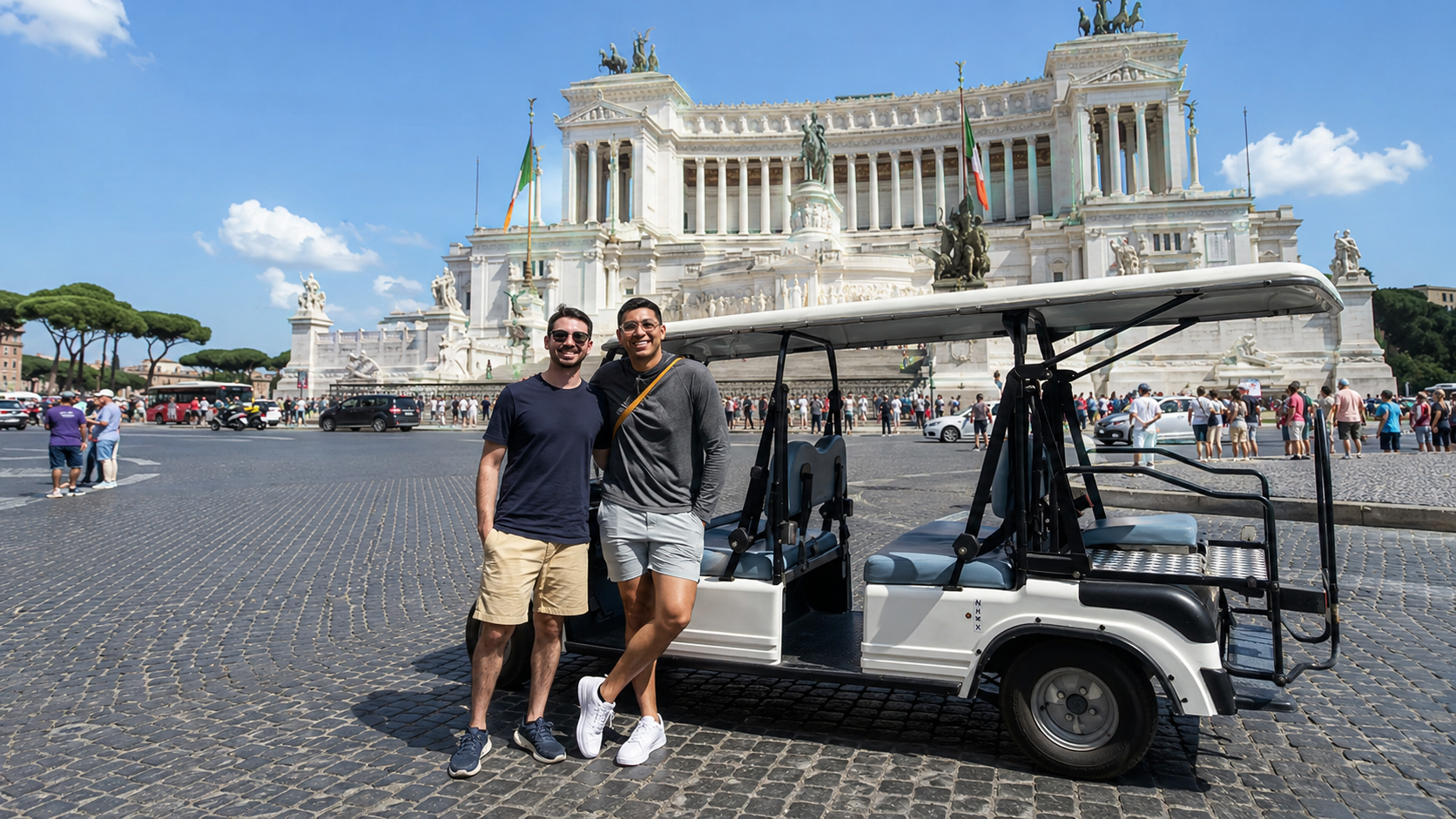 golf cart tour in rome - Aromatour 7